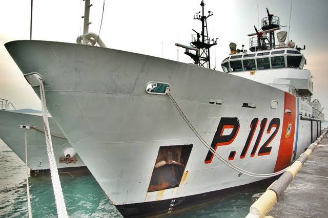 Tiga Kapal Negara  dan Delegasi Indonesia Menuju Davao 